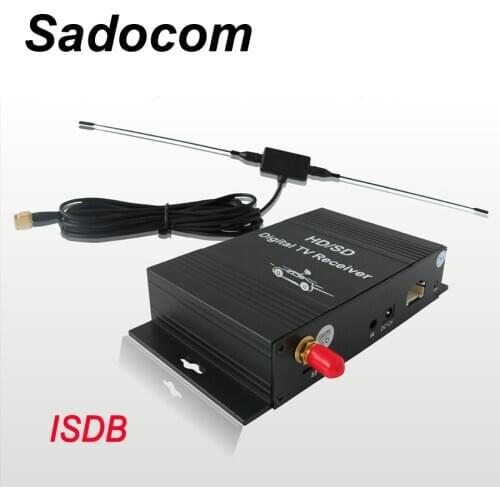 Sadocom Digital TV box DVB-ISDB,TV Receiver Box for car dvd android 9.0 For Brazil, Peru, Argentina, Chile, Ecuador