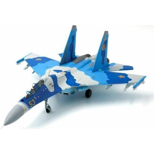 1:72 Su 27UB Flanker-C fighter model toy 2010 Kazakhstan Air Force Static simulation product Aircraft Airplane Models