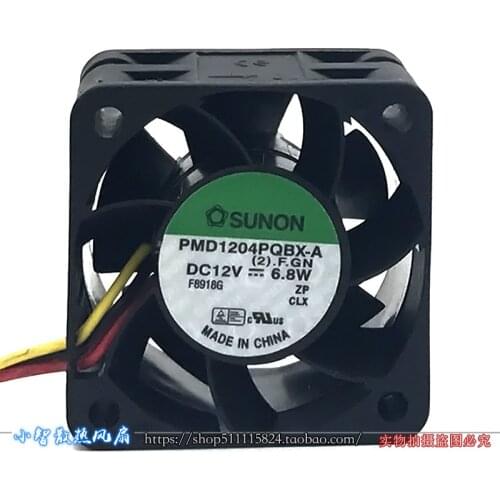 4CM 4028 12V 8.0W PMD1204PQBX-A / 4 line server fan