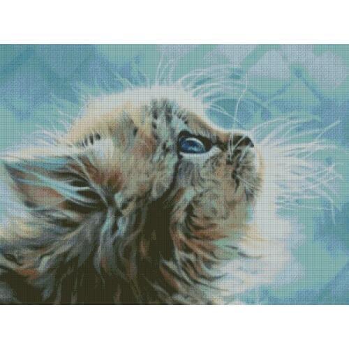 ONEROOM Embroidery Counted Cross Stitch Kits Needlework - Crafts 14 ct DMC Color DIY Arts Handmade Decor - cats