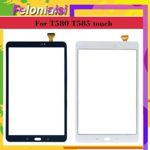 Original For Samsung Galaxy Tab A 10.1 2016 T580 T585 SM-T580 SM-T585 Touch Screen Digitizer Sensor Panel Tablet Replacement