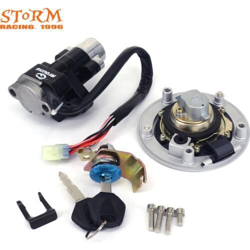 Motorcycle Ignition Switch Seat Lock Key Fuel Gas Cap Set For GSF1200 GSF GSX 650 1250 GSXR 600 750 1000 DL SV 650 1000 SFV650