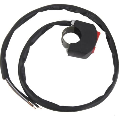 Motorcycle ATV 7/8" Handlebar Dual Flash Warning Turn Signal Switch 12V