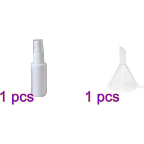 30ml Spray Bottle Funnels Set Empty Vial Refillable Mist Pump Perfume Essential Oil Atomizer Toxic Free Travel Accessories