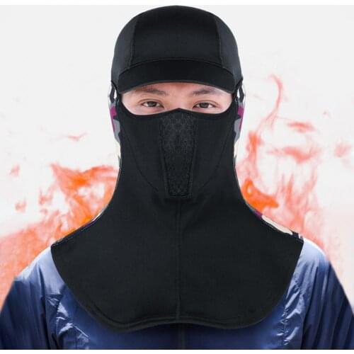 Breathable Cycling Hat Inner Lining Ultra Light Winter Warm Men Women Sport Scarf Neck Hat Ski Camouflage Fleece Headgear Hat