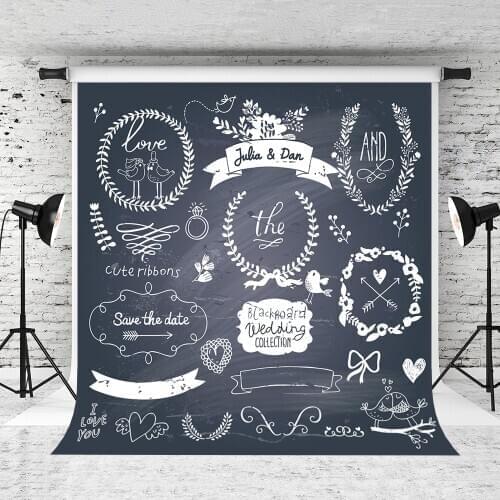 VinylBDS 5X7FT Wedding Backdrops The Door With Lights Snow Christmas Tree Photography Background Fotografia Backgrounds Studio