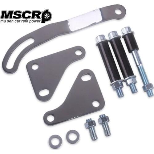 High quality Power Steering Pump Mounting Bracket For GM SB Chevy 350 SWP LWP Saginaw