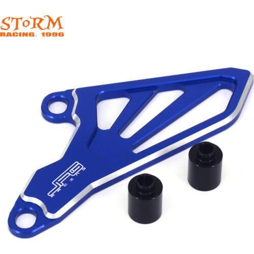 Motorcycle CNC Front Sprocket Cover Guard For Yamaha YZ125 2005-2017 YZ125X 2017