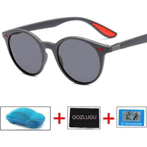 GOZLUGU 2021 Womens Sunglasses Polarized Sunglasses Men Safe Driving Spots Sun Glasses Unisex Goggle Anti-UV Eyewear