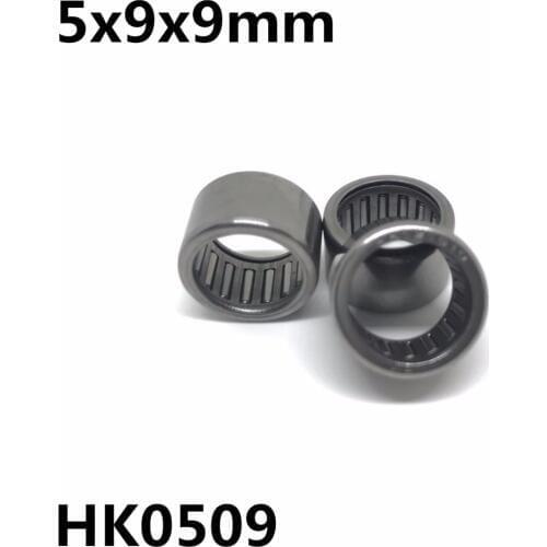 10pcs HK0509 5x9x9 mm 47941/5 bearing Shell Type Needle Roller Bearings high quality HK050909