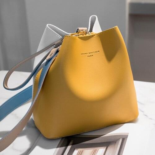2021 Women Handbags Popular Bucket Bag Simple Ladys Shoulder Bags Messenger Bag Classic Leisure Cross Body Purses