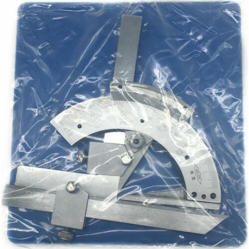 320 Degree Universal Bevel Protractor Angular Dial Length 150mm Vernier Calipers