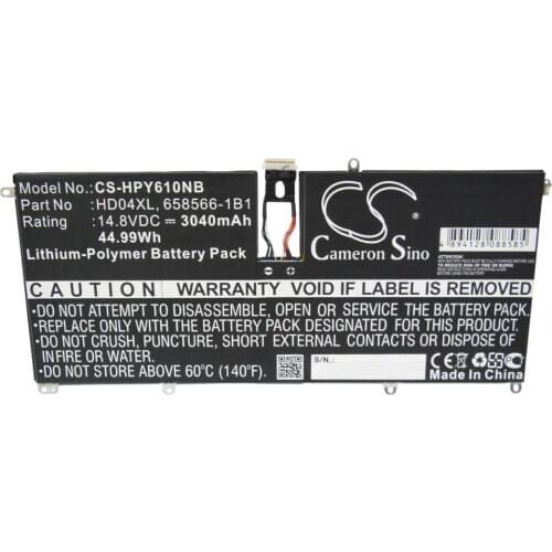 Cameron sino for HP Envy 6-1000 Envy Spectre TU XT 13-2000eg 13-2021 HD04XL 685989-001 battery