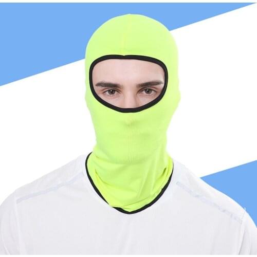 New Summer Sunscreen Windproof Camouflage Balaclava Outdoor Sports Cycling Hat For Men Women Bicycle Quick Drying Thin Cap X007