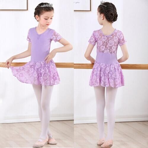 Girl Ballet Dance Dress For Girls Leotards Ballerina Children Dance Skirt Clothes Kid Tutu Ballet Costumes Girl Leotard Dancing