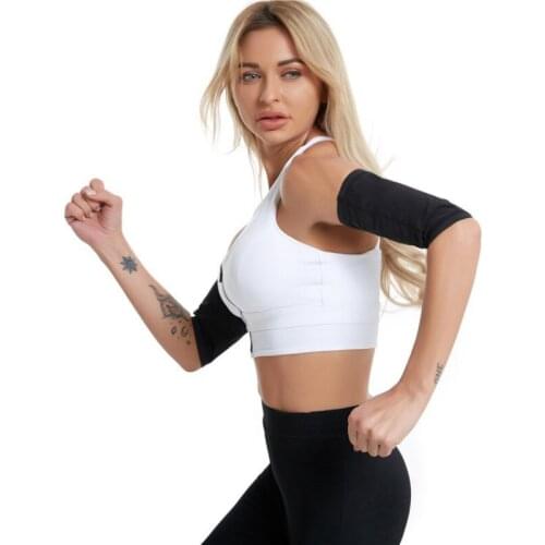 Women Men Sculpting Arm Cover Yoga Exercise Fitness Slimming Sweat Arm Belt Protector