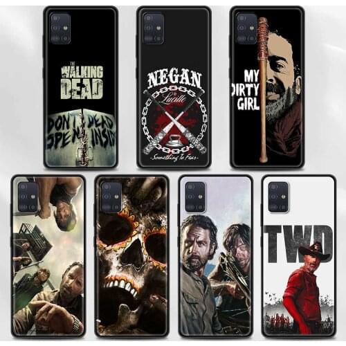 The walking dead Cover For Samsung A72 A91 A52 A51 A71 A42 5G A12 A02s A01 A32 A01 A11 A21 A21s A31 A41 Case Coque Shell