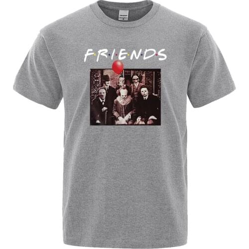 The Jokers Friends TV Show T Shirt Men Printed Funny T-Shirt O-Neck TShirt Mens Harajuku Streetwear Casual Clothes Summer New