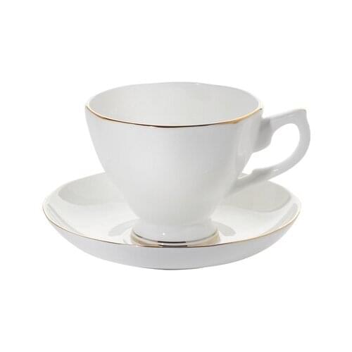 Bone porcelain coffee cup creative Milk cup romantic European flower tea cup ceramic red tea cup British mugs disc gift