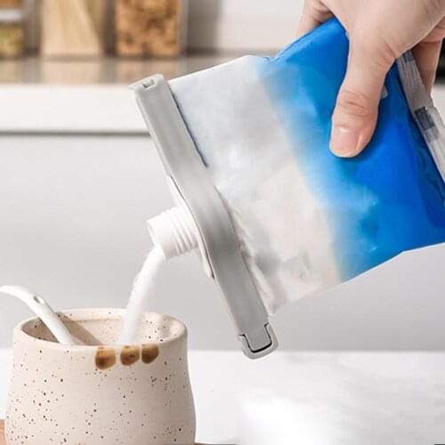 Lightweight Sealing Clip Snack Fresh Food Storage Bag Clips Easy Installation PP Portable Fresh Caps Type Food Storage Sealer