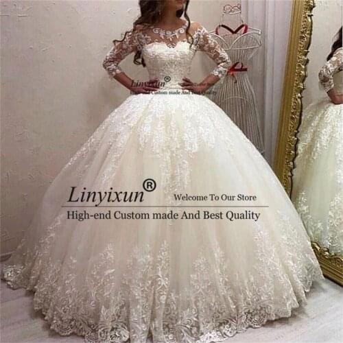 Linyixun Wedding Dresses With A Train