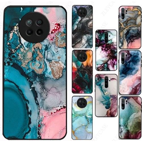 Fashion Marble Pattern Phone Cover For xiaomi Redmi Note8pro note7 8T 8A note9s mi A1 A2 9se 8se 5s mi9T mi 10T note10 6pro Case