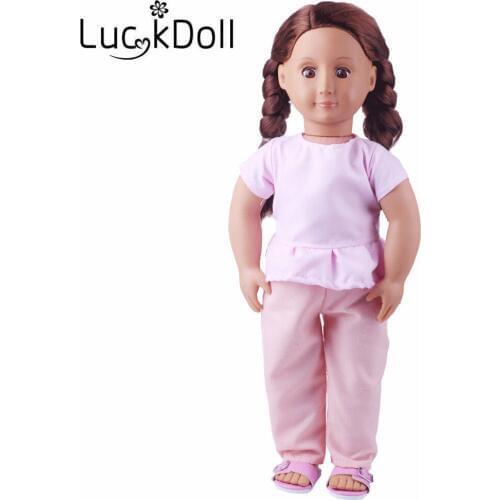 New arrivals high quality popular Doll Clothes fit Doll For 18 inch, Children best Birthday Gift (without shoes)
