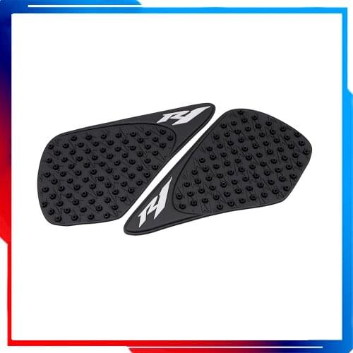 Motorcycle Anti slip Tank Pad 3M Side Gas Knee Grip Traction Protector Sticker For Yamaha YZF R1 2007 2008 YZF-R1 YZF R-1 YZFR1