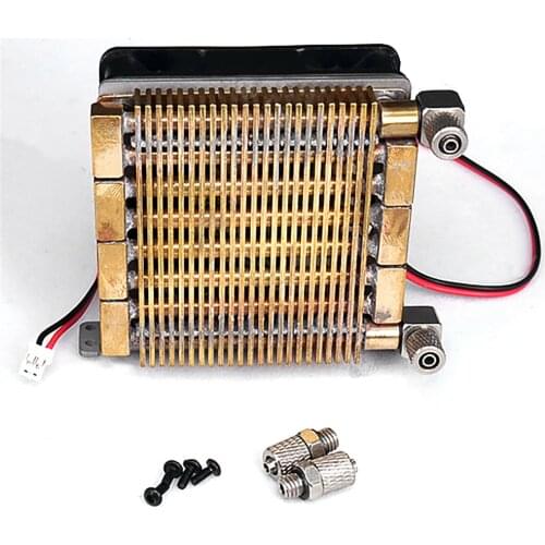 Radiator Cooler Cooling Heat Sink Part for 1/14 Hydraulic Model Hydraulic System Dumper Truck RC Excavator Loader Parts