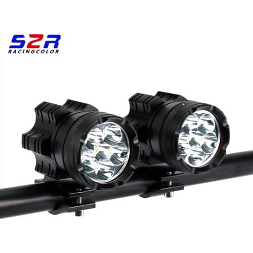 S2R LED Motorcycle Headlight General 36W White 6500K 300M Lighting Distance Fog Spot Head Lamp Motorbike Waterproof Spotlight