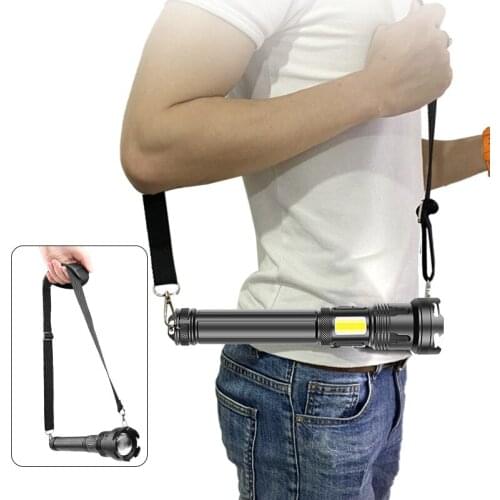 LED Rechargeable Flashlight XHP99/XHP110+COB Torch Multi- Modes Waterproof Outdoor Camping Powerful Led Flashlight Dropship