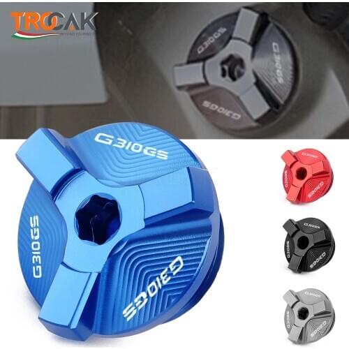 Motorcycle Engine Oil Filter Cup Plug Cover Screw For BMW G310R G310GS 2017 2018 2019 2020 motor accessories
