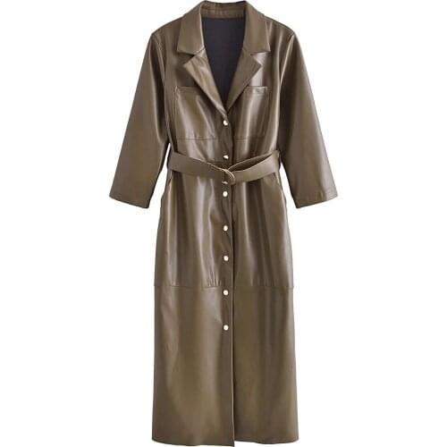 ZCXMAN Fashionable Shirt Dresses