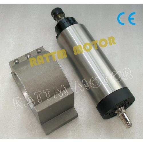 2.2KW Air-cooled 220V spindle motor ER20,24000rpm,4 bearing & 80mm Fixing spindle motor for CNC Router Milling Machine
