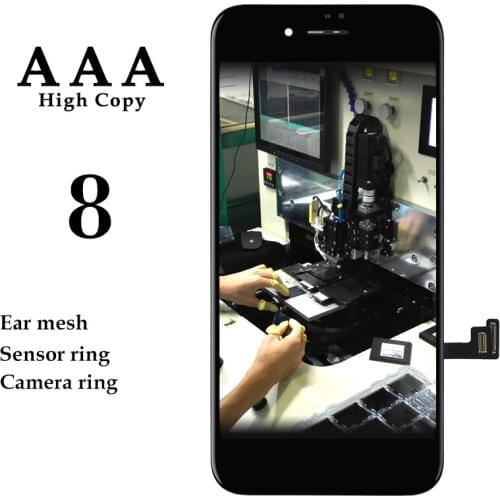 5pcs AAA Display For iPhone 8 LCD Touch Screen Replacement Parts PR7 Screen Assembly Digitizer TFT Panel Pantalla