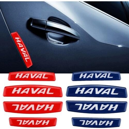 Auto Door Edge Corner Decals for Haval H9 2021 H8 H2 Jolion H2S H6 2020 H5 Anti-Collision Strip Stickers Protective Emblem Badge