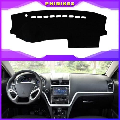 For GEELY EMGRAND EC7 2014-2015 Dashboard Cover Sun Shade Dash Mat Pad Carpet Car Stickers Interior Accessories