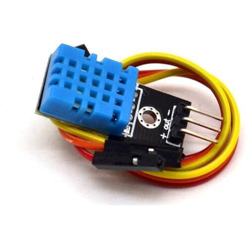 Temperature and Relative Humidity Sensor DHT11 Module with Cable for arduino Diy Kit