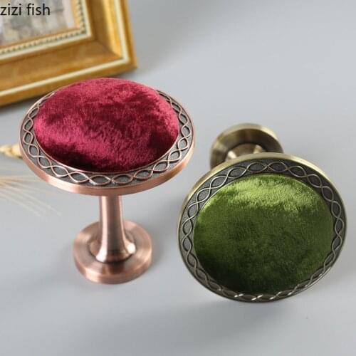 Retro Flannel Hook Bathroom Accessories Towel Rack Living Room Decoration Backdrop Display Hook Coat Rack Vintage Home Decor