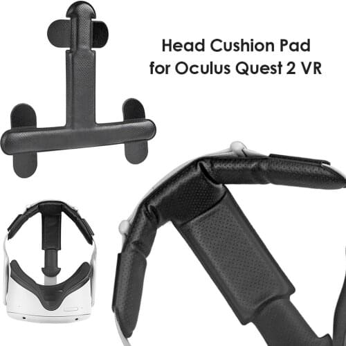 Eye Mask Pad Face Protective Cover VR Headset Head Cushion Pad Head Strap for Oculus Quest 2 Pressure-relief Strap