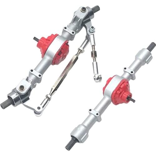 Alloy Front & Rear Axle Assembly for D90 MN90 MN96 MN99 MN99S RC Car Upgrade