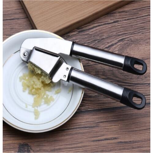 Stainless Steel Garlic Press Manual Garlic Press Artifact Kitchen Gadget