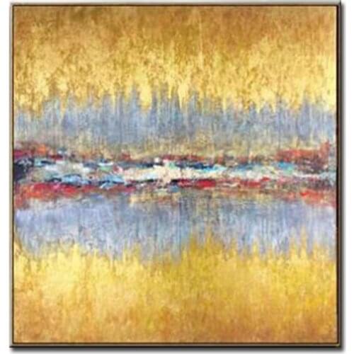 Multicolor Abstract Oil Painting Hand-painted Wall Art Home Decor Picture Modern Hand Painted Oil Painting On Canvas No Framed