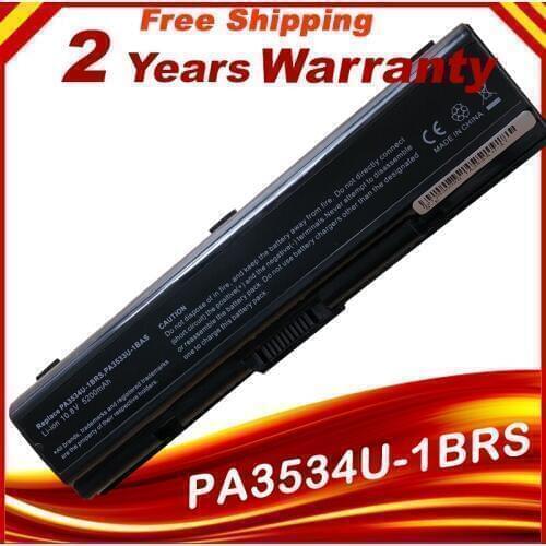 Wholesales Replacement Laptop Battery for Toshiba PA3534U-1BRS and Satellite Pro A200, A205, A210, A215, A300, A305, A305D, A355