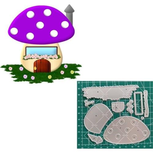 Spring Gnomehouse cutting Dies layering stencils Summer Die Cut In Scrapbooking card making