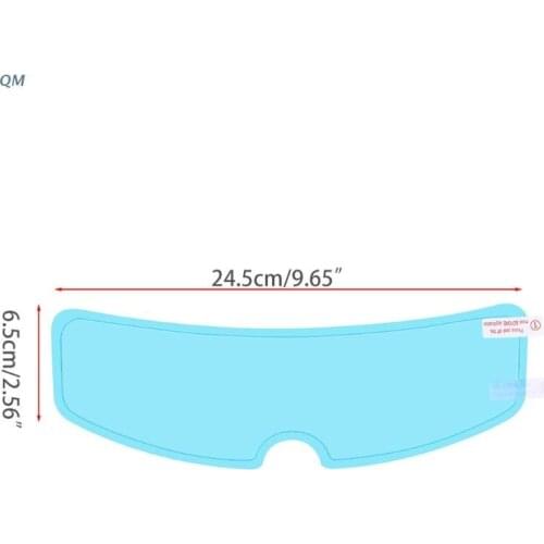 Universal Rainproof Motorcycle Helmet Lens Film Anti-Fog Protective Clear Shield Sticker for K3 K4 AX8 LS2 HJC MT Helmet 13MF