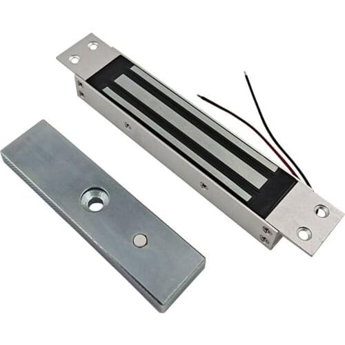 Free shipping ,embedded magnetic lock ,use for wooden door ,metal door access control system ,Holding Force:180kg(350bs)