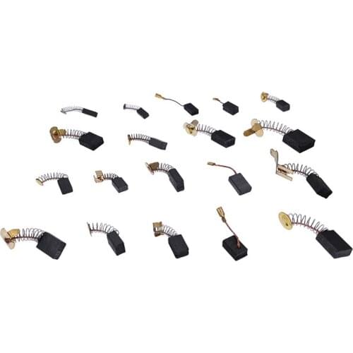 2pcs drill electric grinder replacement carbon brush graphite copper spare parts for electric motors graphite brush