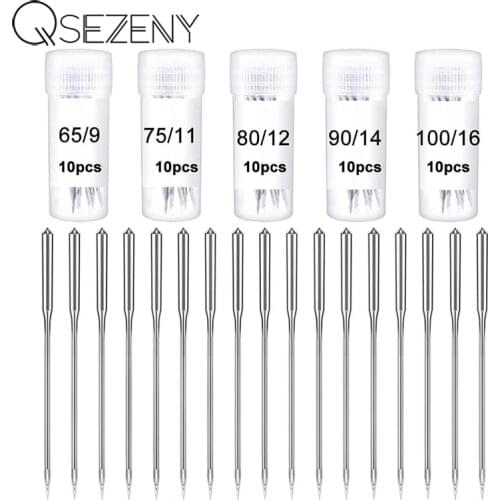 50Pcs Household Sewing Machine Needle Sharp Universal Regular Point For Singer Brother Sewing Machine Accessories