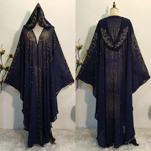 African Dresses For Women 2020 Africa Clothing Muslim Long Hijab Dress High Quality Length Fashion African Dress For Lady